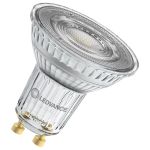 Ledvance LED Spot GU10 PAR16 6.1W 575lm 60D - 930 Warm White | Best Colour Rendering - Dimmable - Replaces 80W