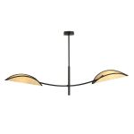 Emibig Ceiling Light Lotus Steel Black | Suitable for 2x E14 - Max 10W