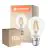 Multipack 10x Ledvance Classic LED B22 Pear Filament Clear 3.4W 470lm - 827 Extra Warm White | Replaces 40W