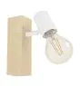 Eglo Wall Light Townshend 3 Wood Steel White | IP20 - Suitable for 1x E27
